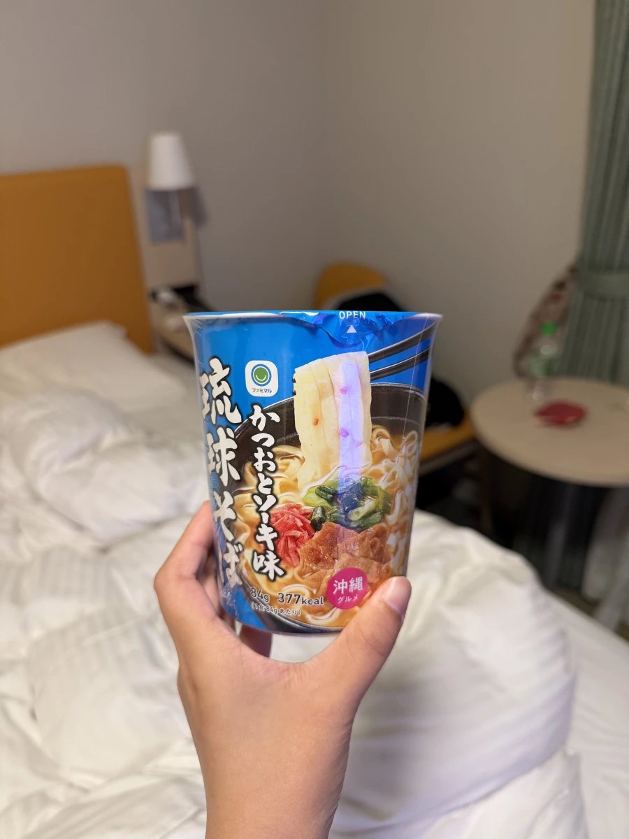 全家便利商店琉球泡麵（鰹魚與排骨風味）