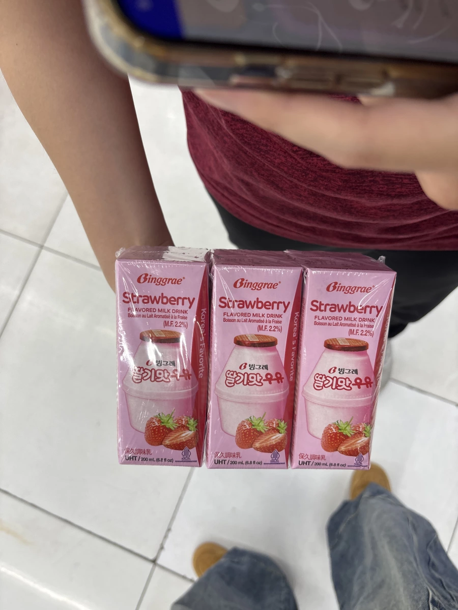 Binggrae 草莓保久調味乳