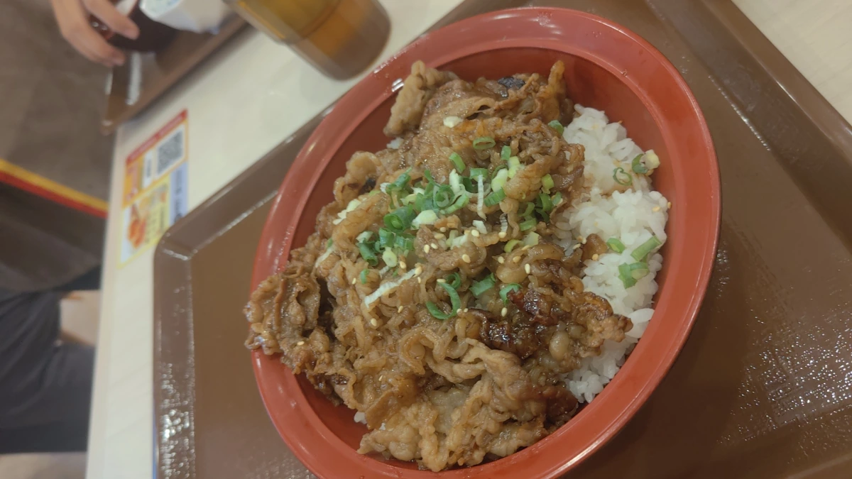 牛肉丼飯