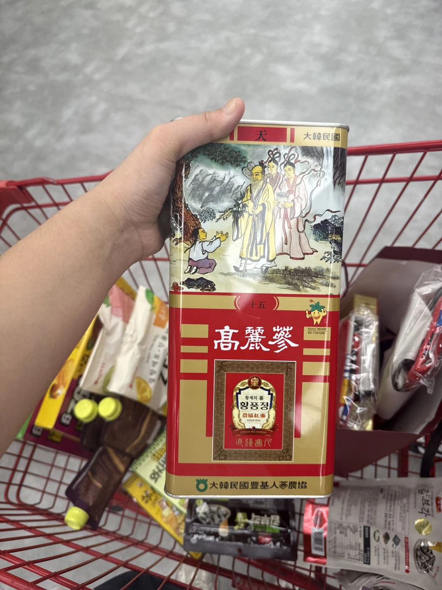 韓國高麗紅蔘（天級 6年根）