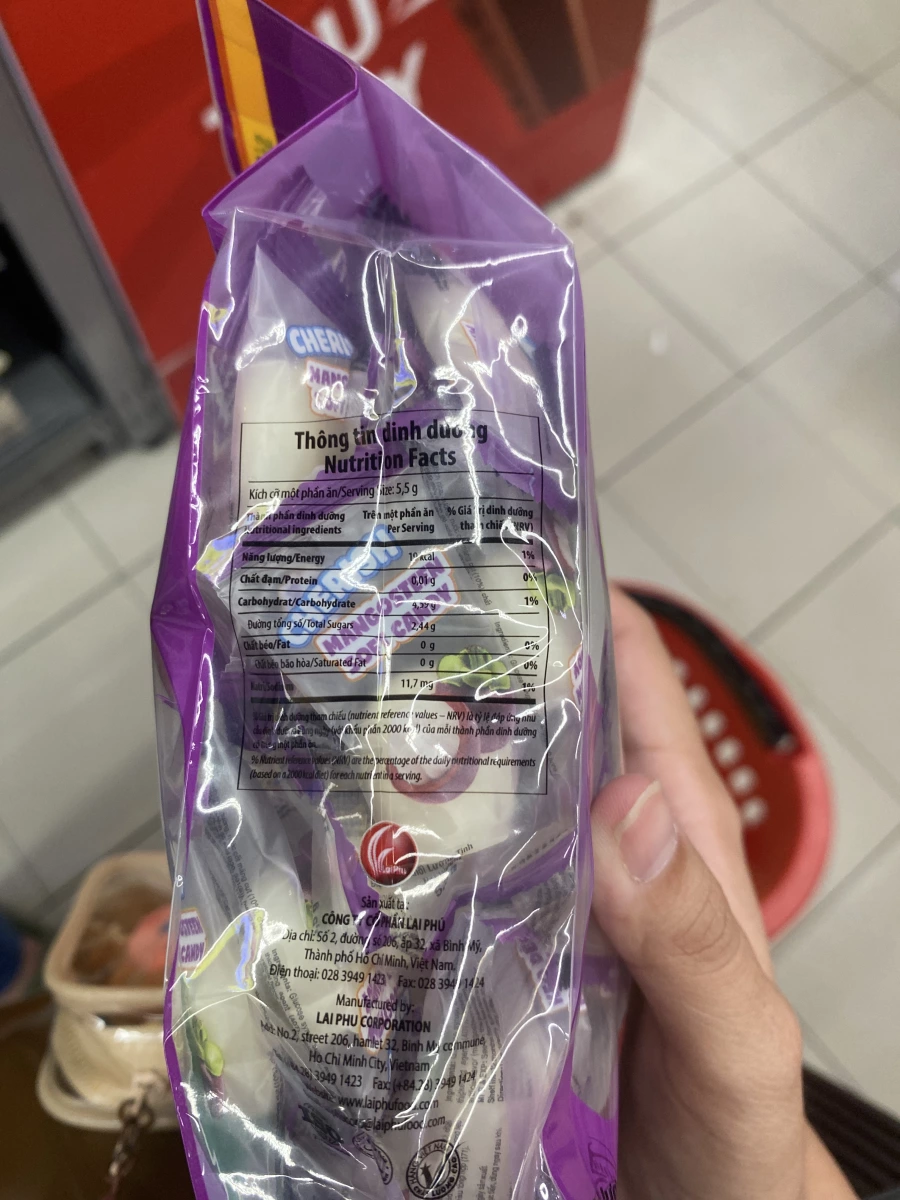 Cherish 山竹軟糖 (Cherish Mangosteen Soft Candy)