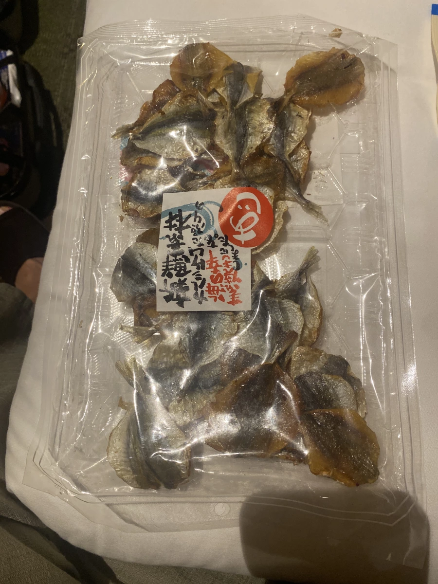 日本白石海產烤小魚乾 (焼あじ)