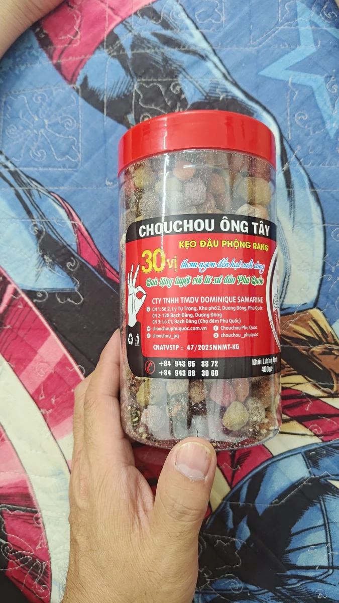 越南富國島 Chouchou Ông Tây 法式調味花生