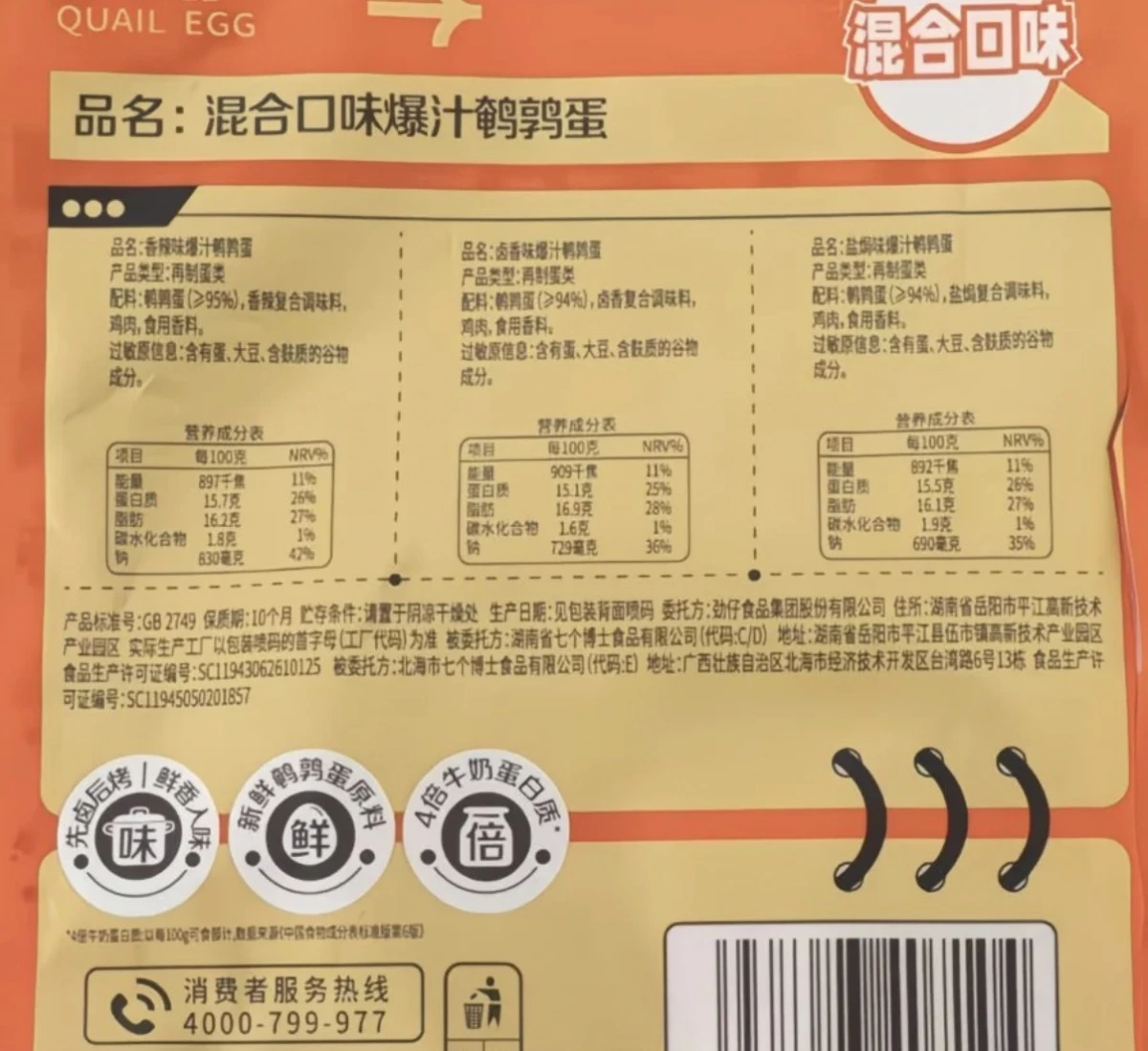 勁仔爆汁鵪鶉蛋