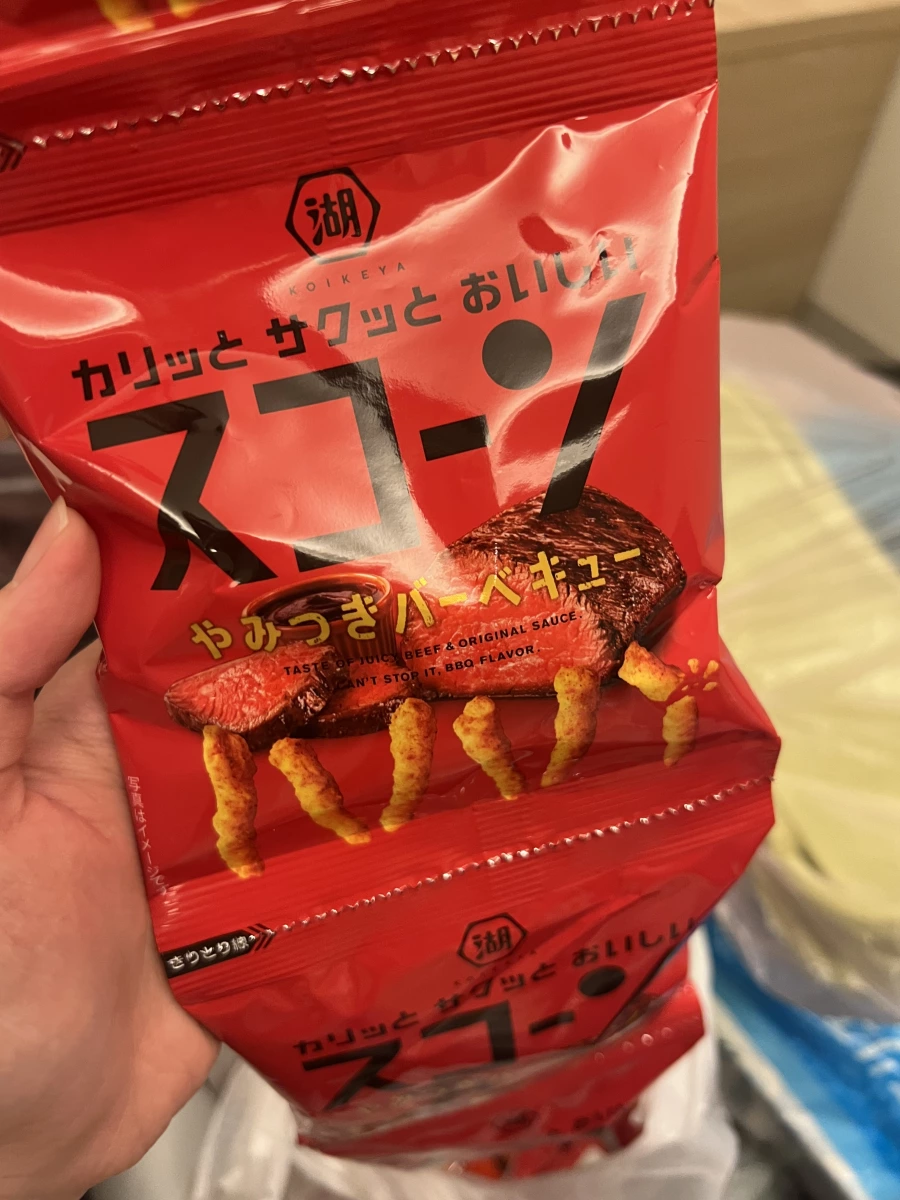 湖池屋 Scone 烤肉味脆條