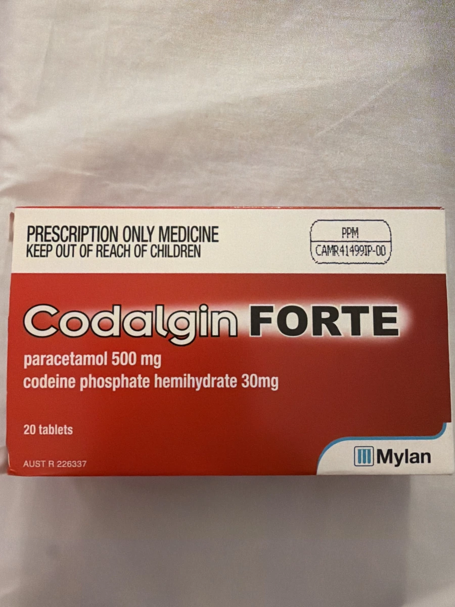 Codalgin FORTE (含可待因成分處方藥)