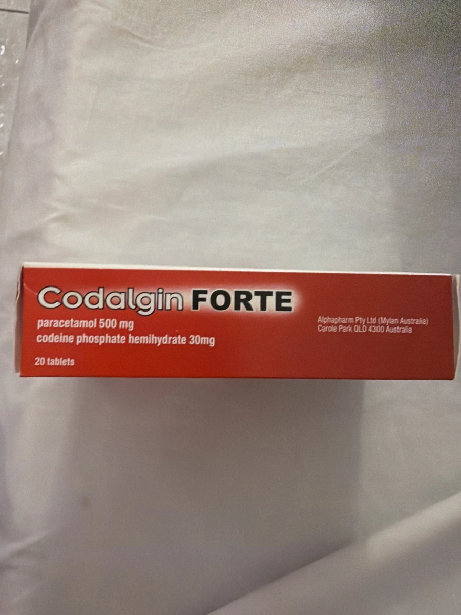 Codalgin FORTE (含可待因成分處方藥)