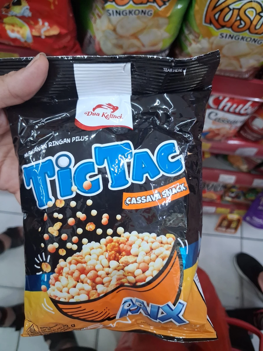 Dua Kelinci Tic Tac Cassava Snack (Mix口味)