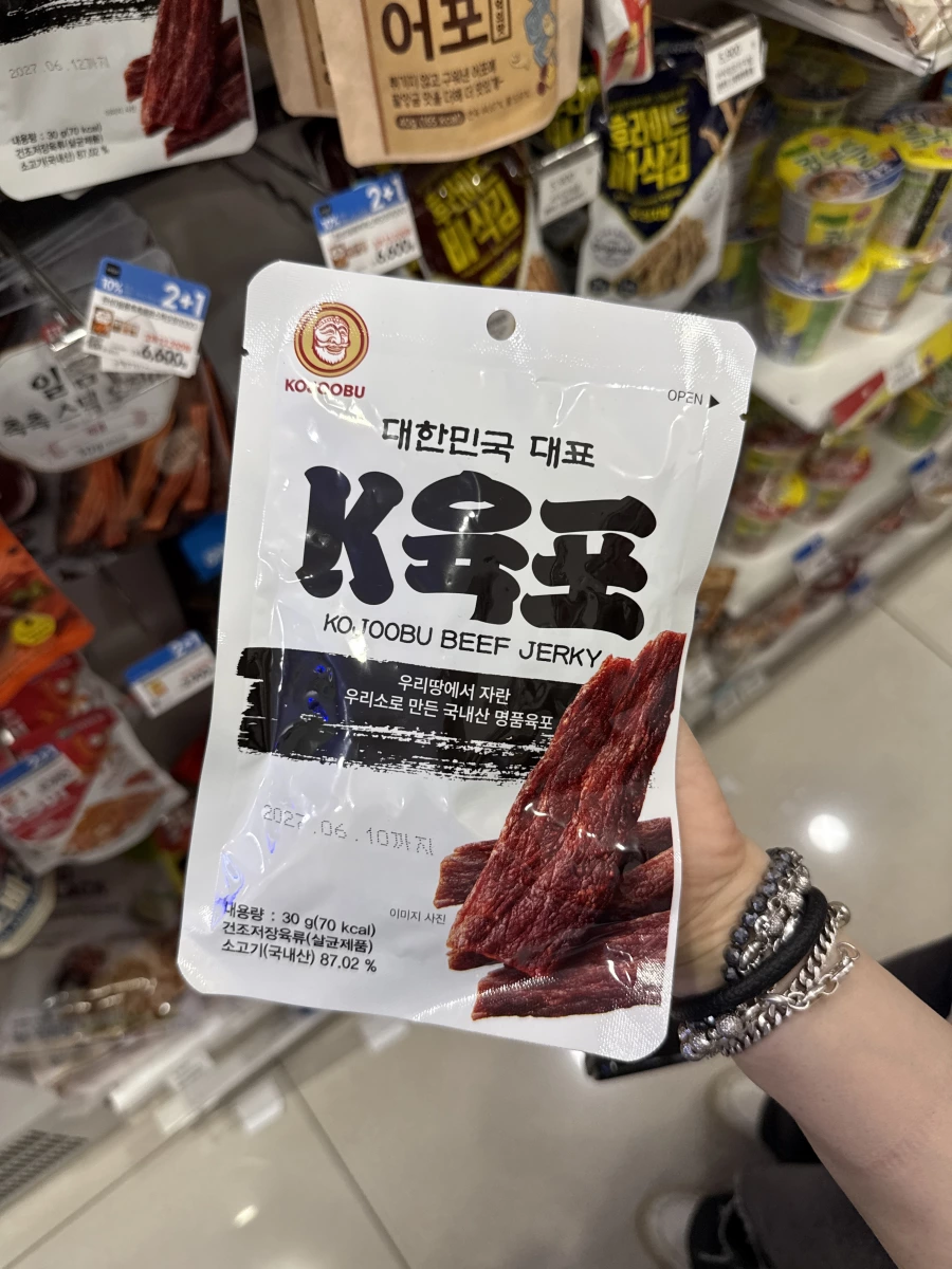 KOJOOBU 韓國牛肉乾 (K-Beef Jerky)