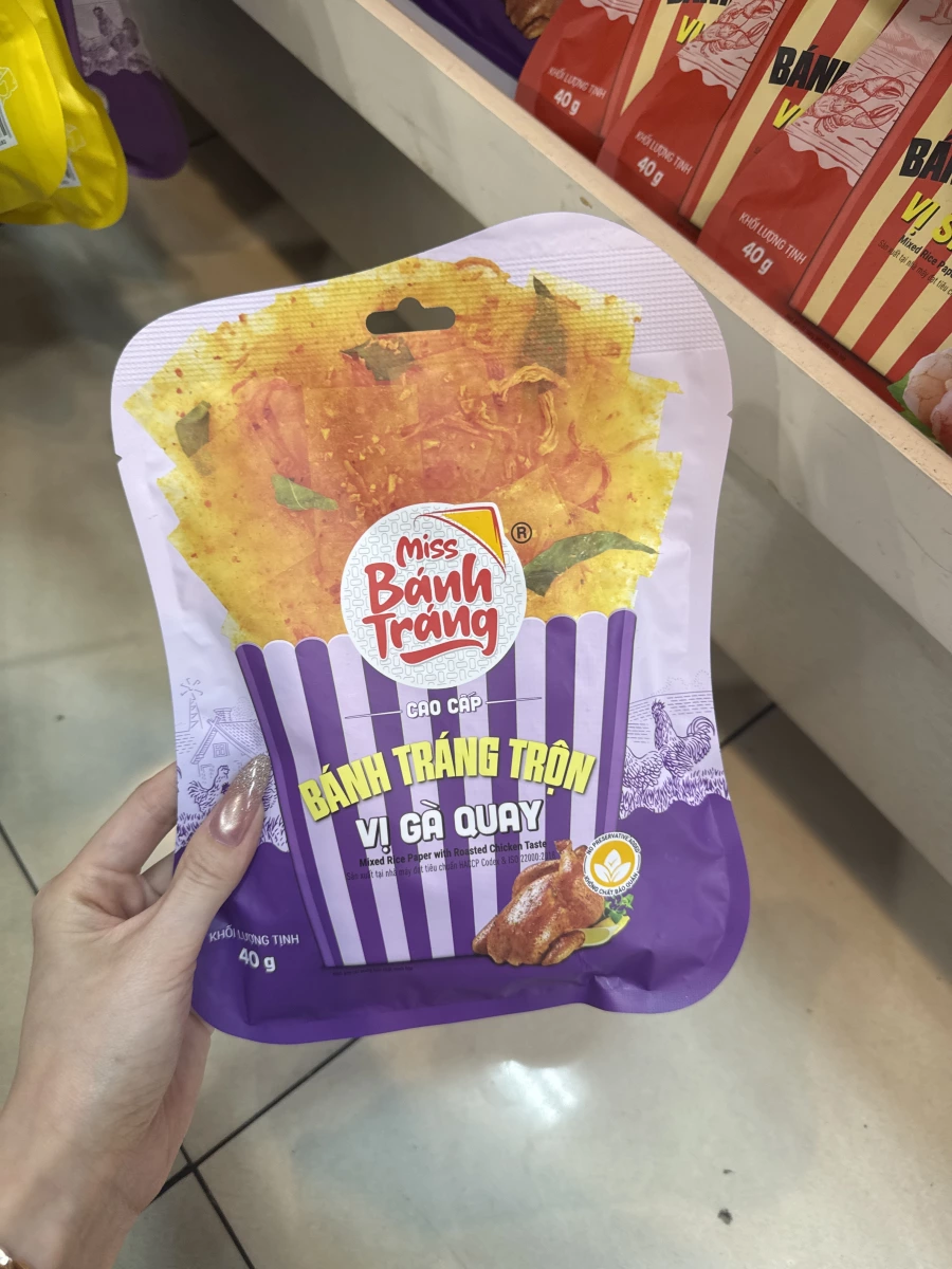 Miss Bánh Tráng 越南雞肉絲拌米紙零食