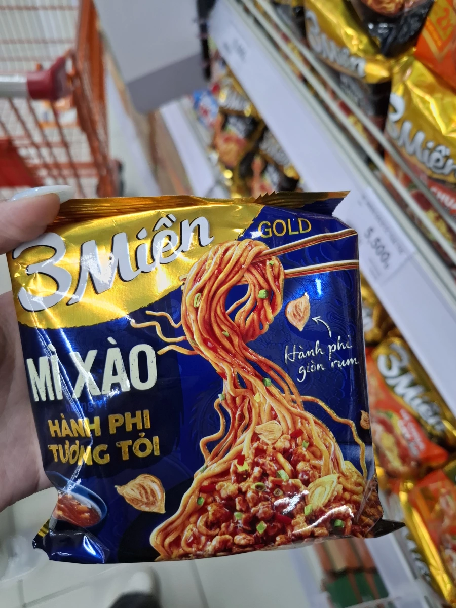 越南 3 Miền 蒜香油蔥乾拌麵