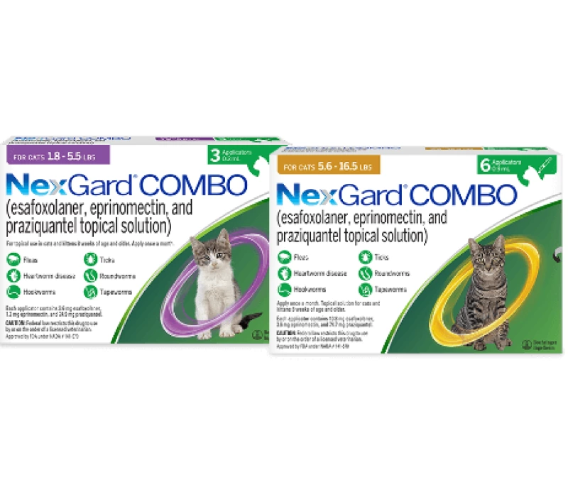 NexGard COMBO 貓用全能貓山大王外用滴劑