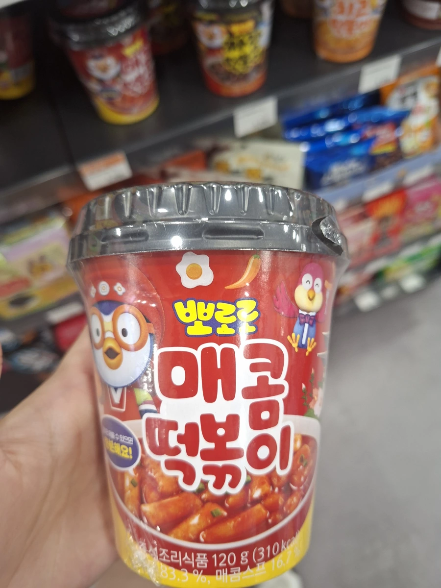 Pororo 辣味即食年糕杯