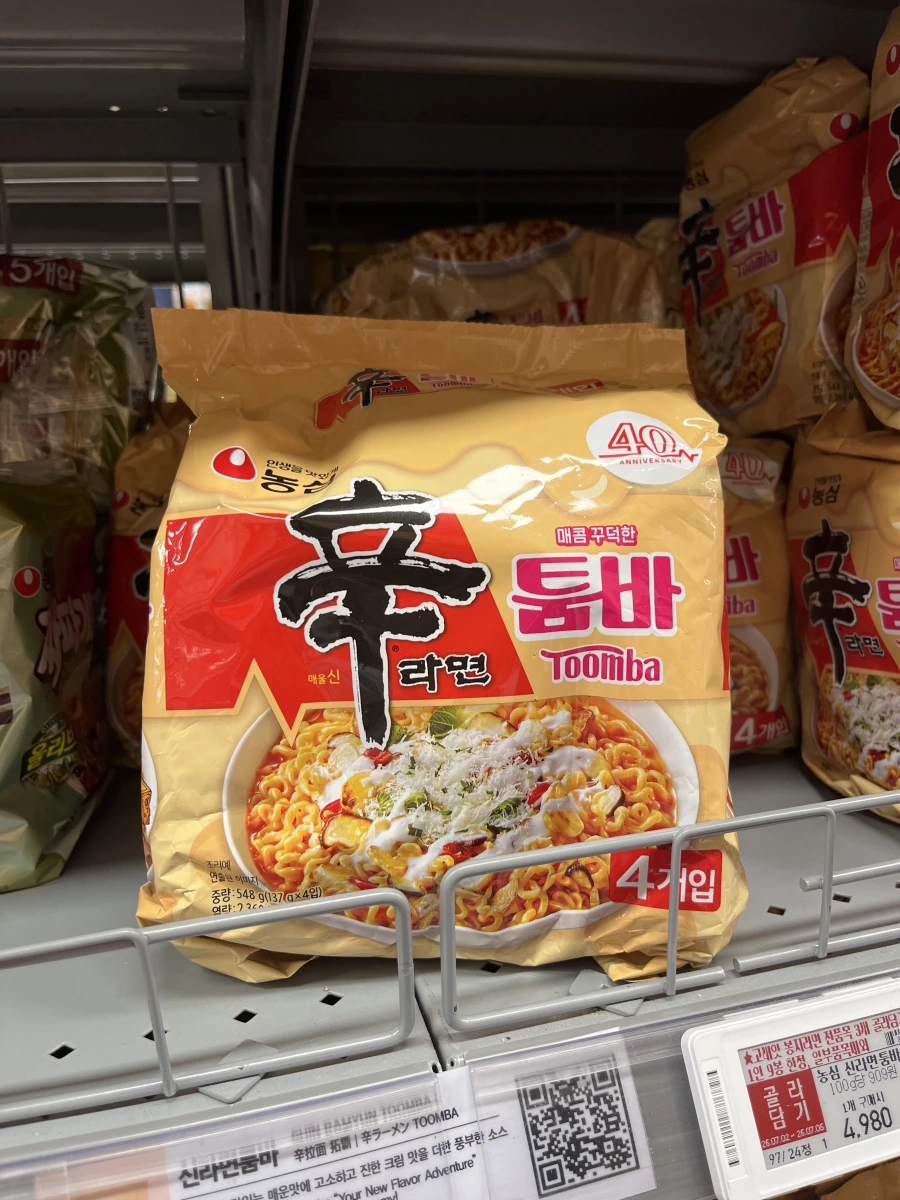 農心辛拉麵 Toomba (粉紅奶油風味)