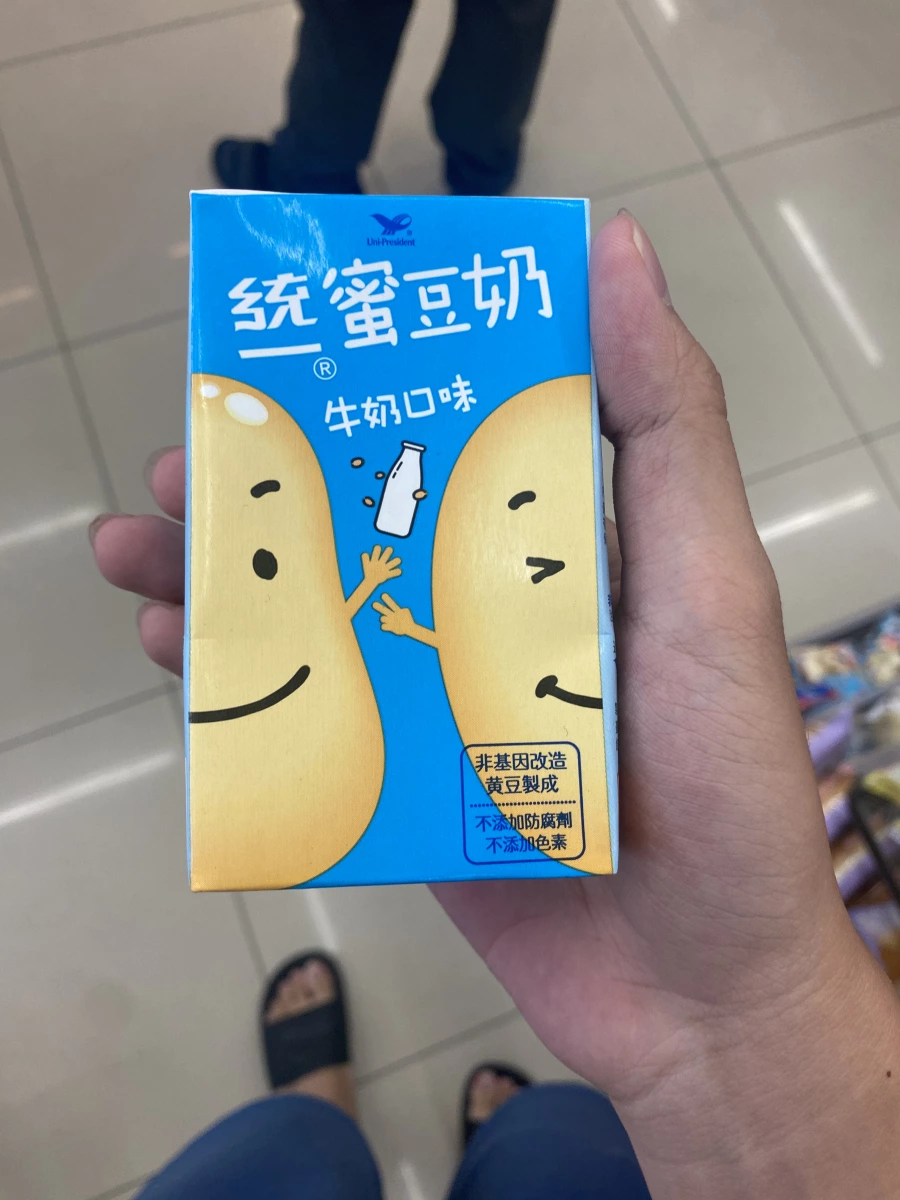 統蜜豆奶 牛奶口味