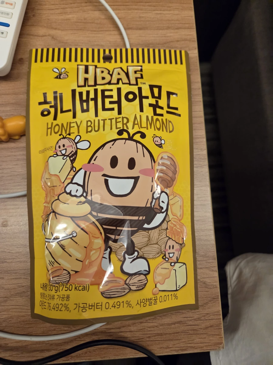 HBAF 蜂蜜奶油杏仁果