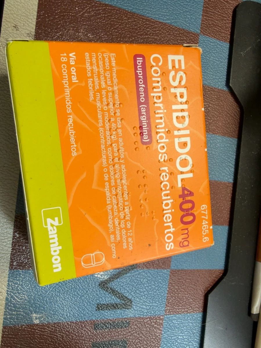 ESPIDIDOL 400mg (Ibuprofen)