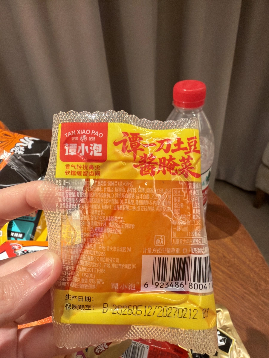 譚小泡 譚一刀土豆醬脆菜