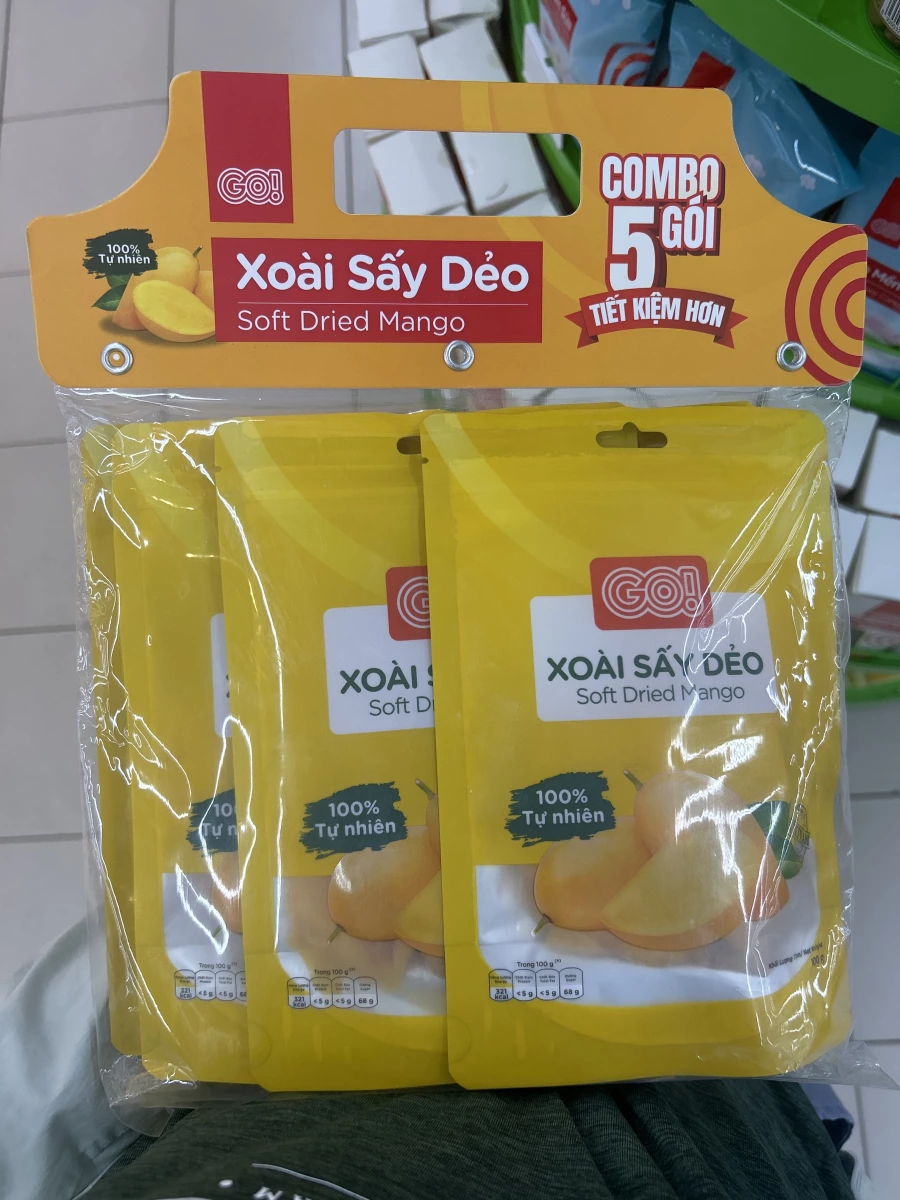 GO! 越南軟芒果乾 (Xoài Sấy Dẻo)
