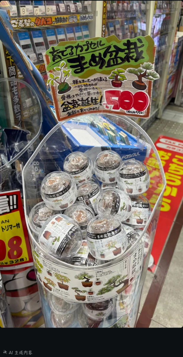 日本豆盆栽栽培組（含種子與土壤）