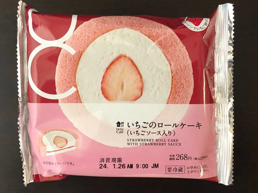 Lawson Uchi Café 草莓生乳捲