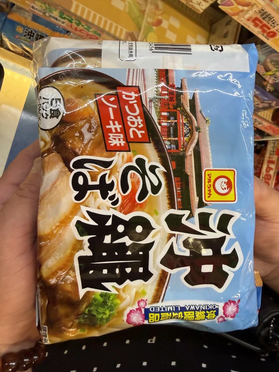 東洋水產沖繩麵柴魚排骨風味