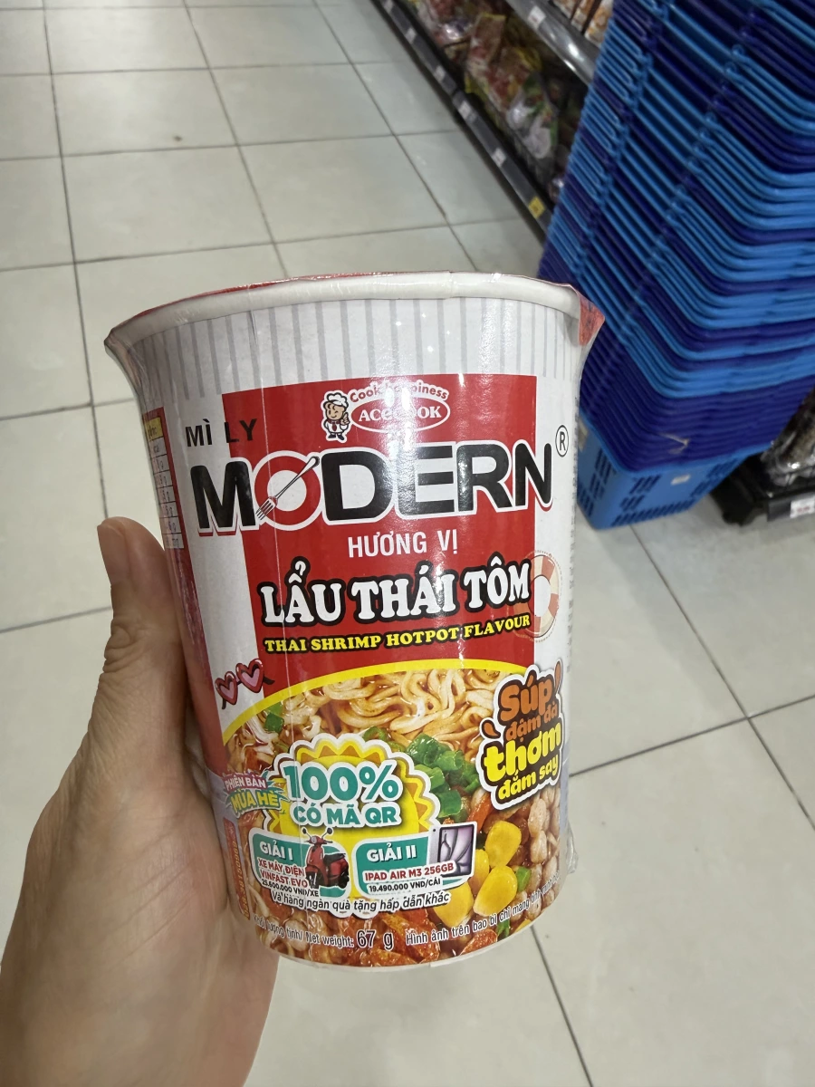 Acecook Modern 泰式酸辣蝦泡麵