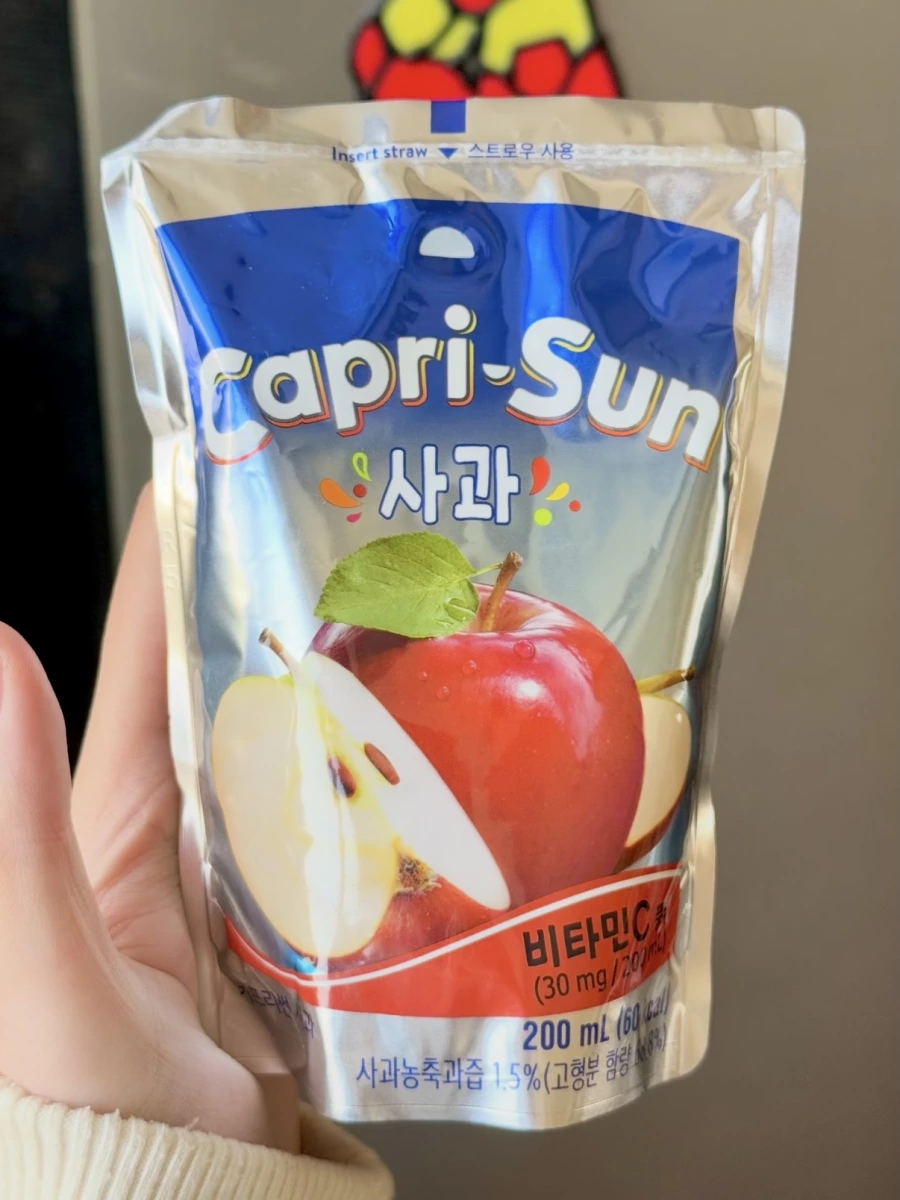 Capri-Sun 蘋果汁 (韓國版)