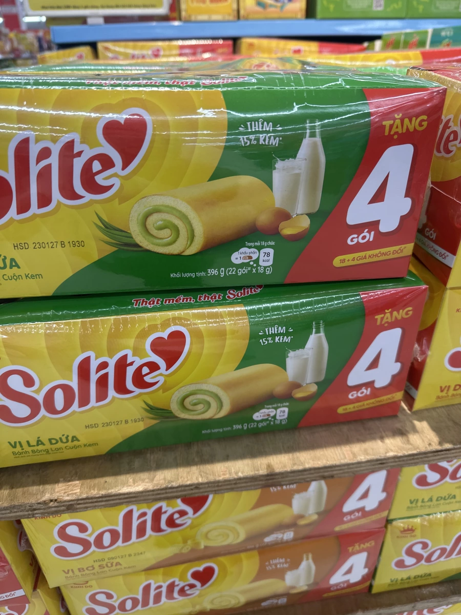Solite 班蘭口味蛋糕捲