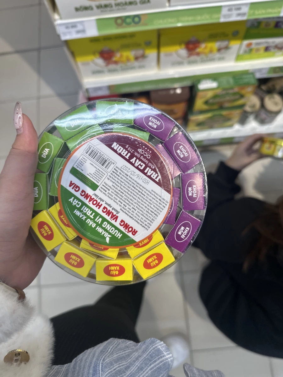 越南 Rồng Vàng Hoàng Gia 水果風味綠豆糕