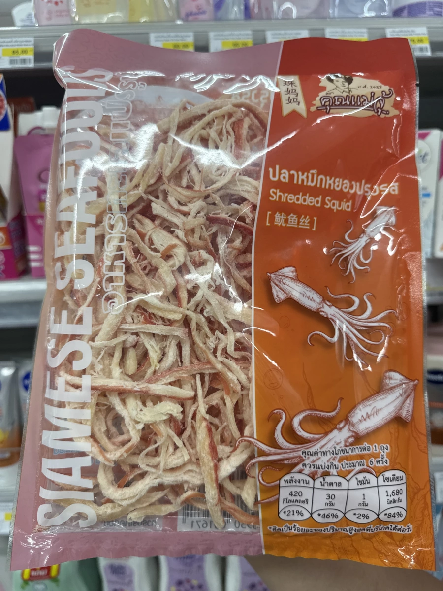 泰國 Khunmaeju 魷魚絲 (Shredded Squid)