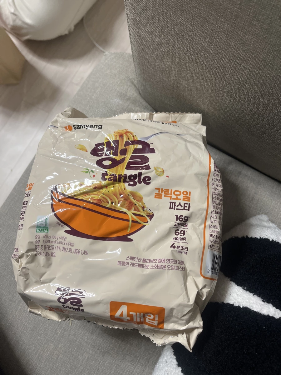 三養 Samyang Tangle 蒜油義大利麵
