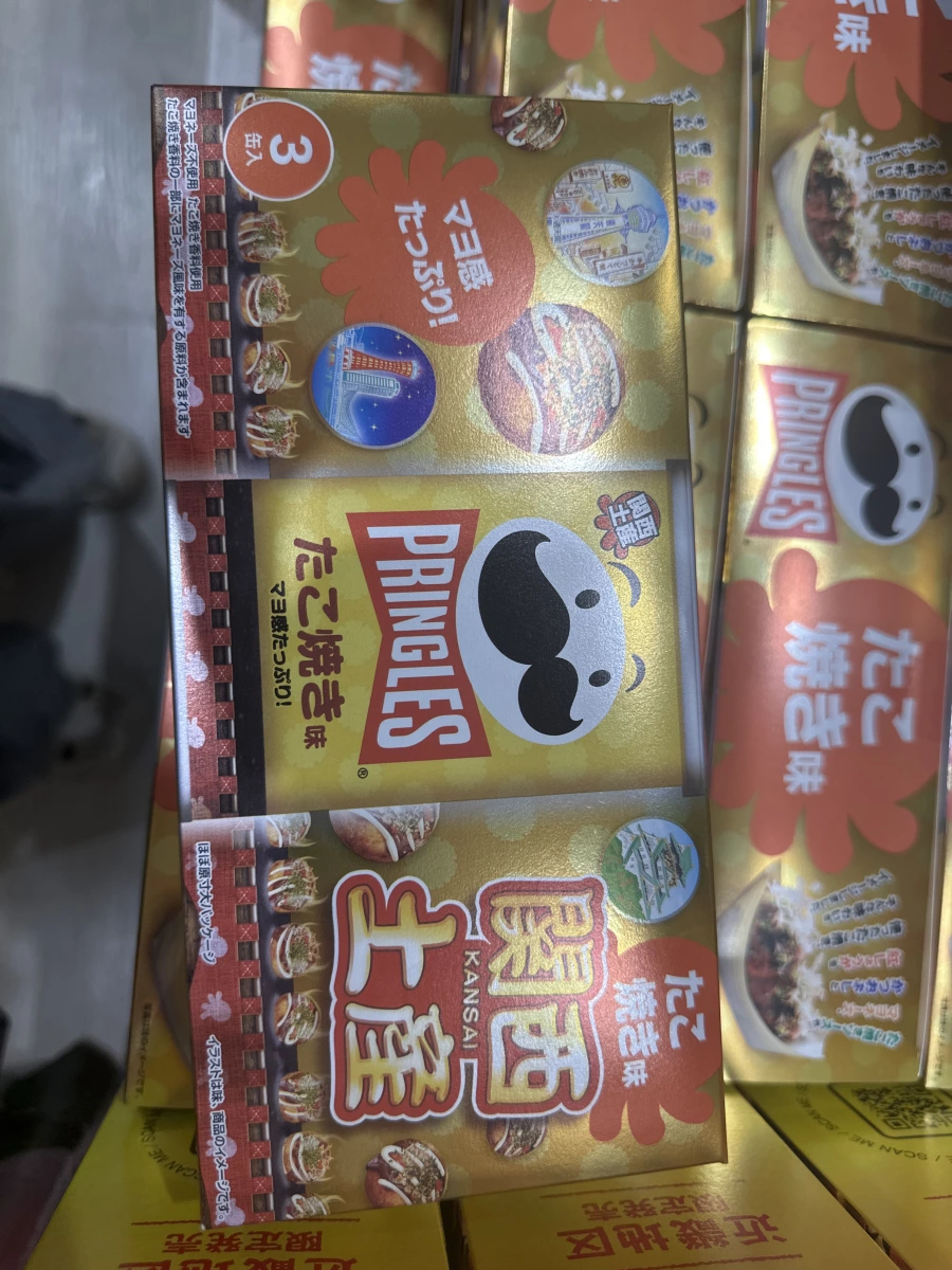 品客洋芋片關西限定章魚燒口味