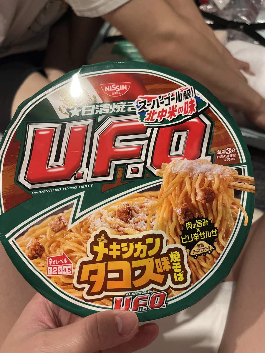 日清 UFO 墨西哥塔可味燒蕎麥麵