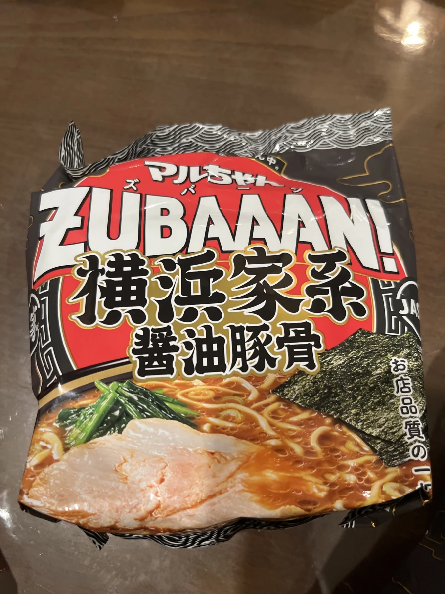 東洋水產 ZUBAAAN! 橫濱家系醬油豚骨拉麵