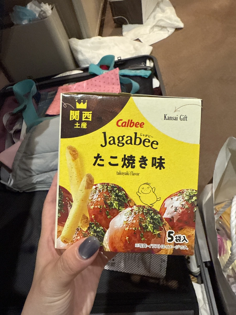 Calbee Jagabee 章魚燒口味 (關西限定)