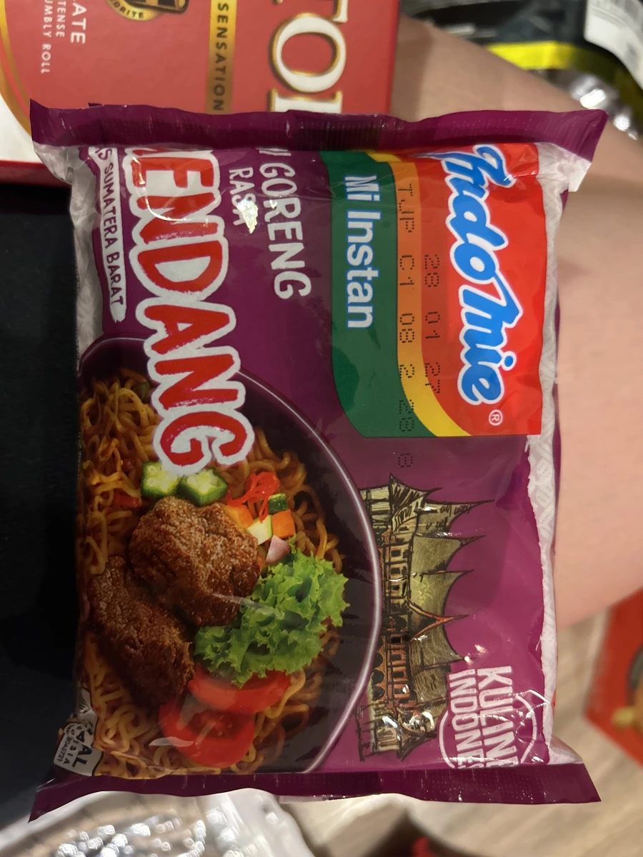 Indomie 營多巴東牛肉風味炒麵