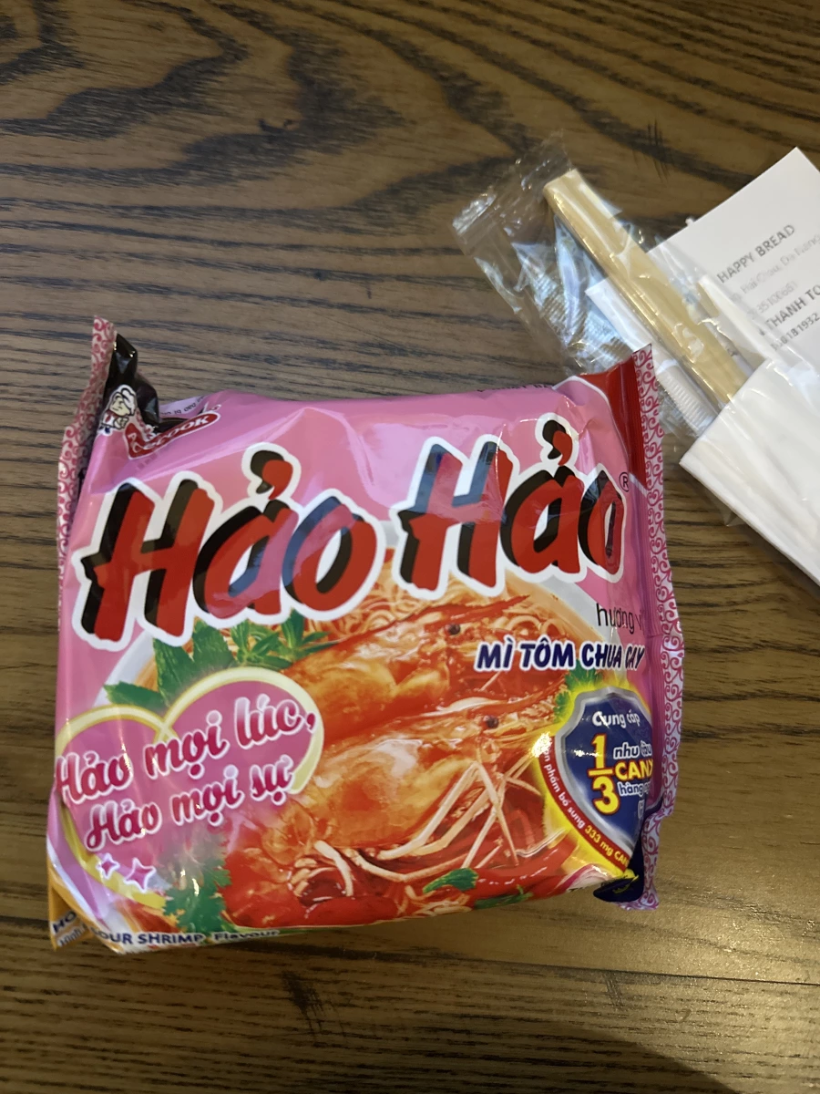越南 Hảo Hảo 酸辣蝦味泡麵