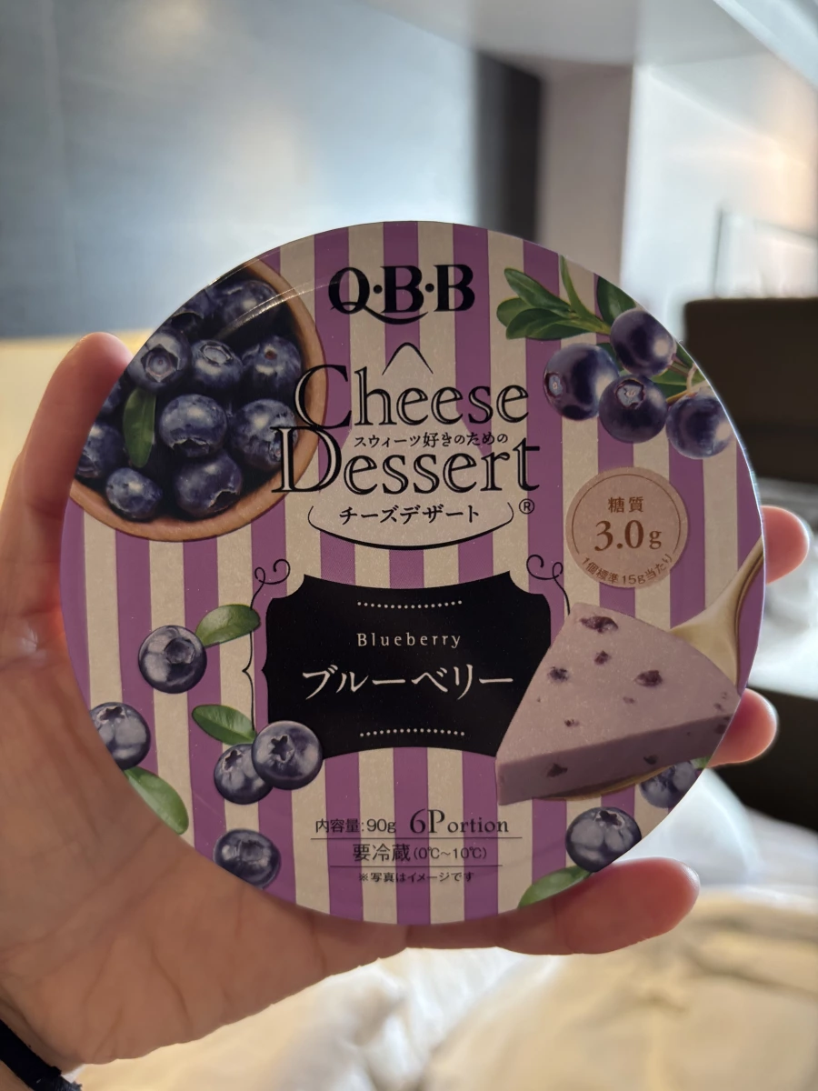 QBB 藍莓起司甜點 (6入裝)
