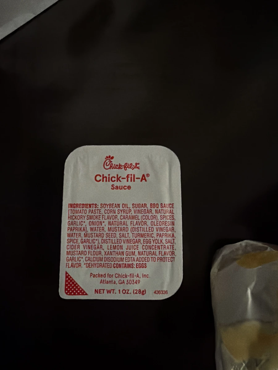 Chick-fil-A 醬料包