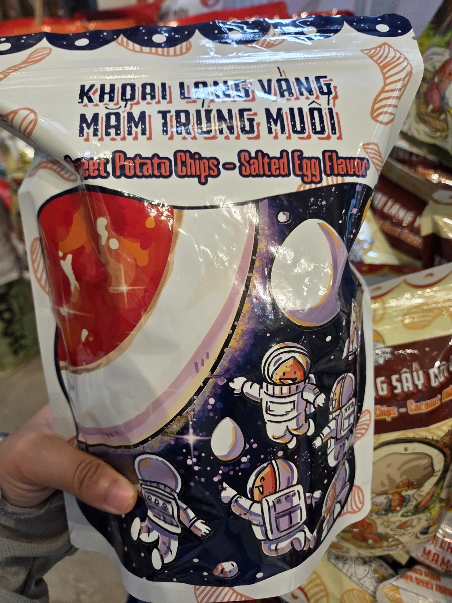 越南鹹蛋黃味地瓜片