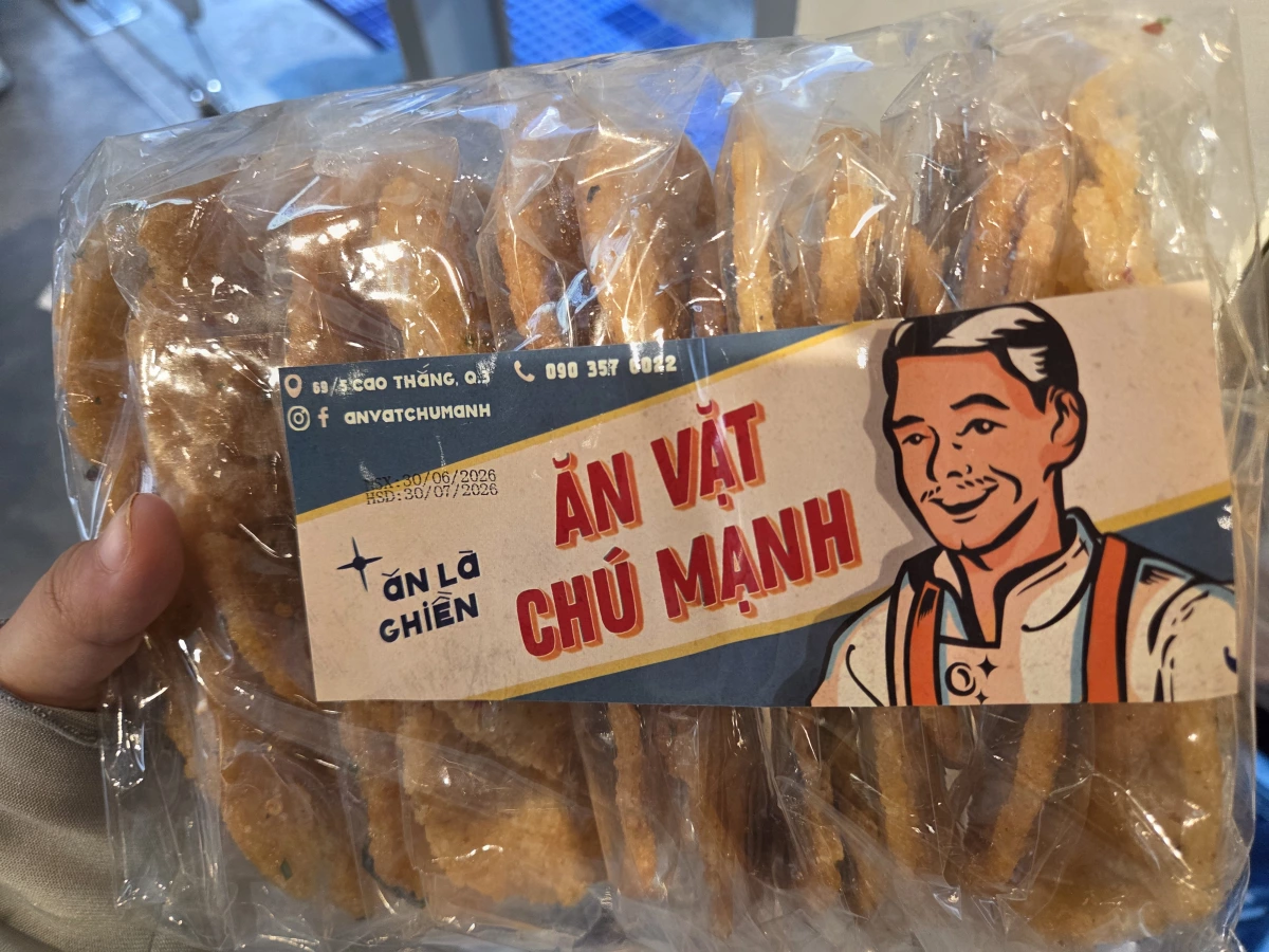越南肉鬆鍋巴 (Ăn Vặt Chú Mạnh)
