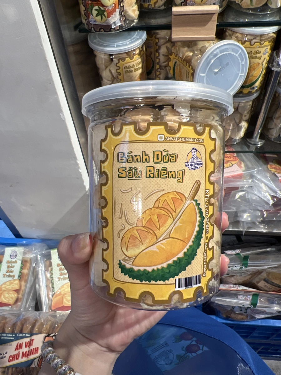 越南榴槤椰子餅 (Bánh Dừa Sầu Riêng)