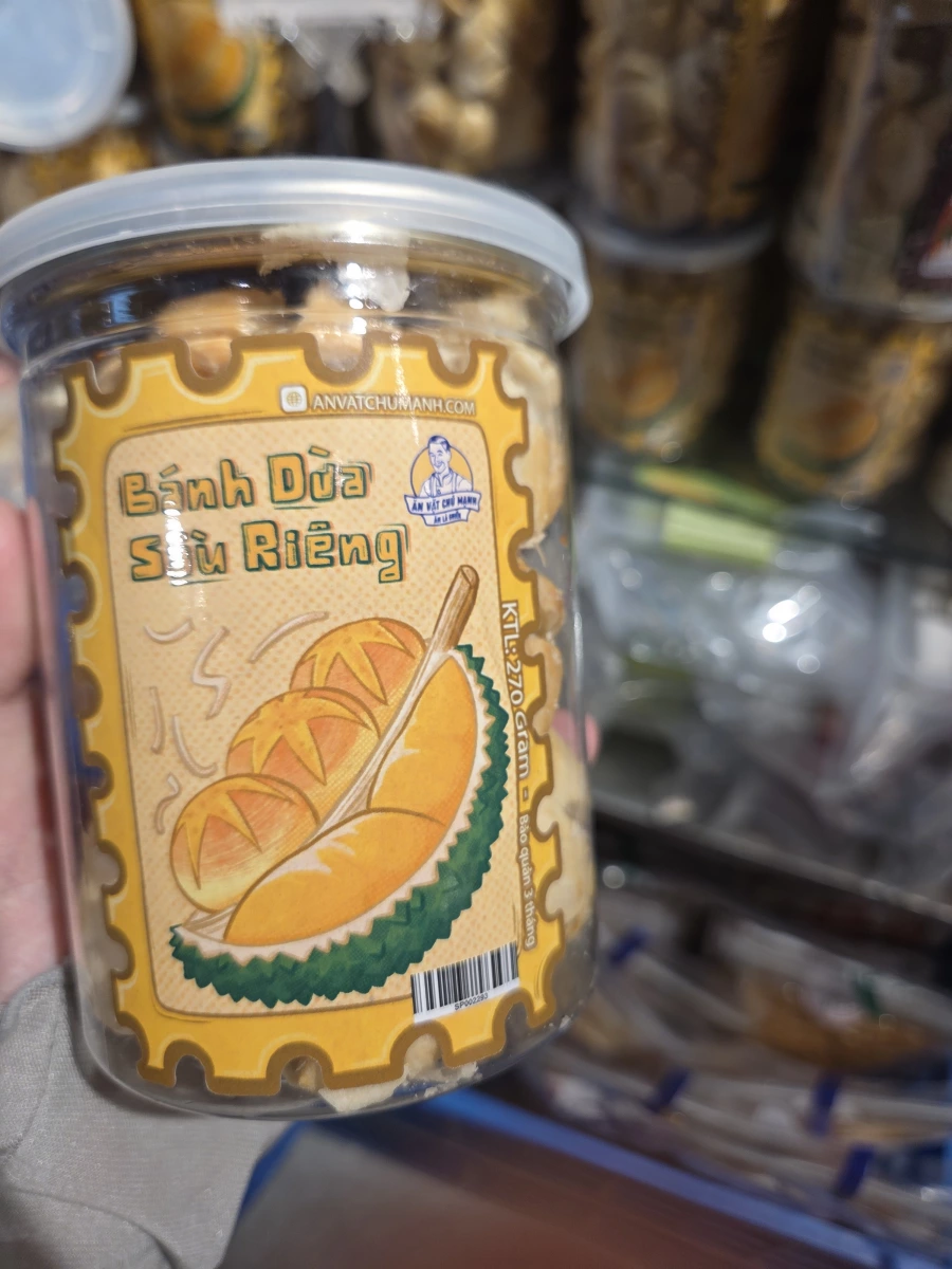 越南榴槤椰子餅 (Bánh Dừa Sầu Riêng)