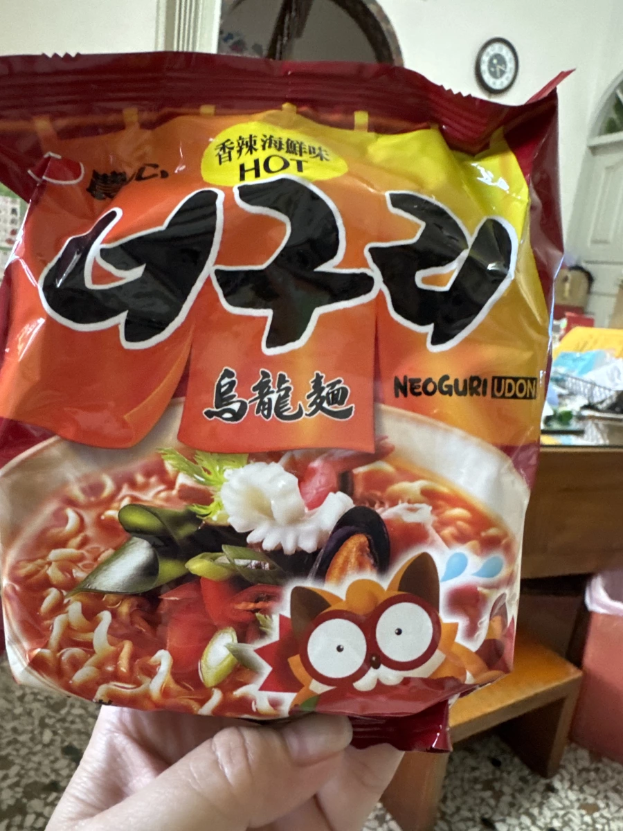 農心 香辣海鮮味烏龍麵 (Neoguri Udon)
