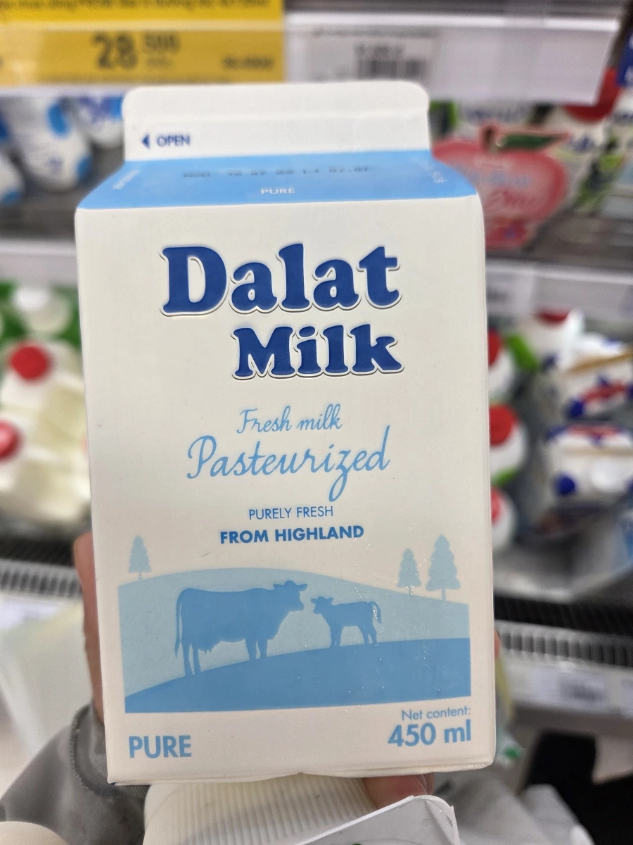 Dalat Milk 巴氏殺菌鮮乳