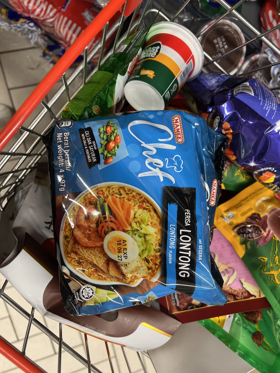 MAMEE Chef Lontong 風味泡麵、Santan 椰奶等
