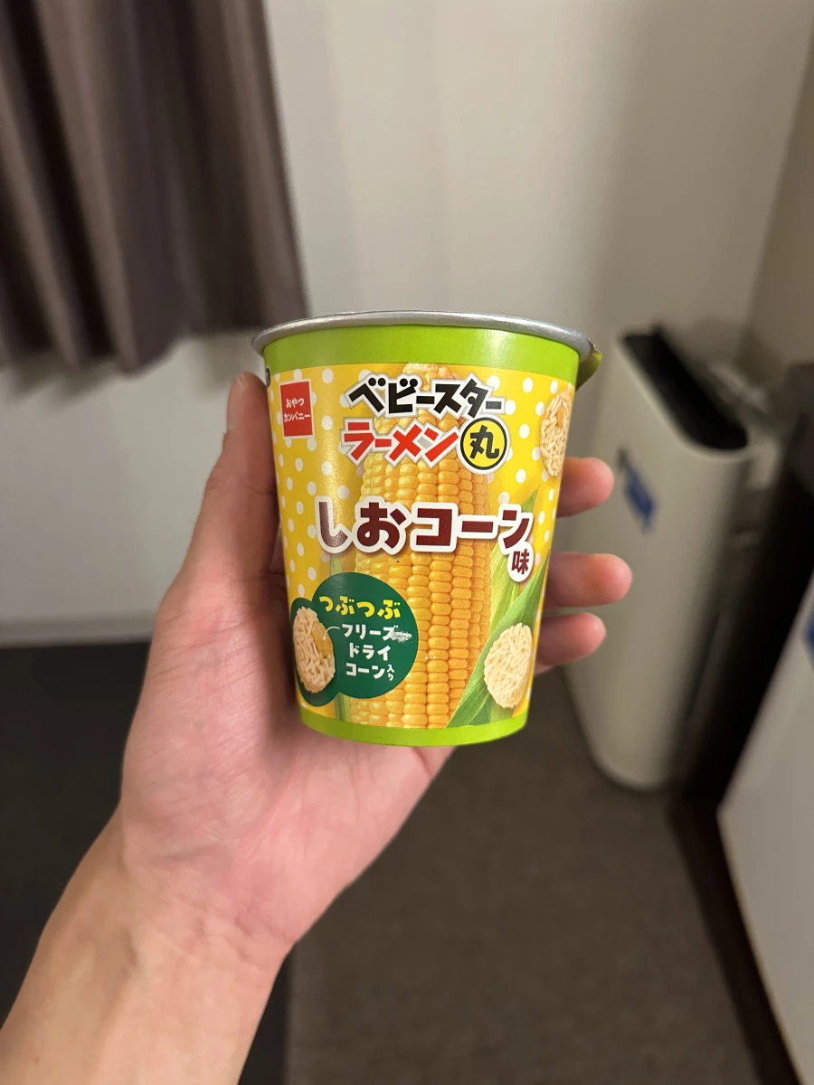 模範生點心麵丸子（鹽味玉米口味）
