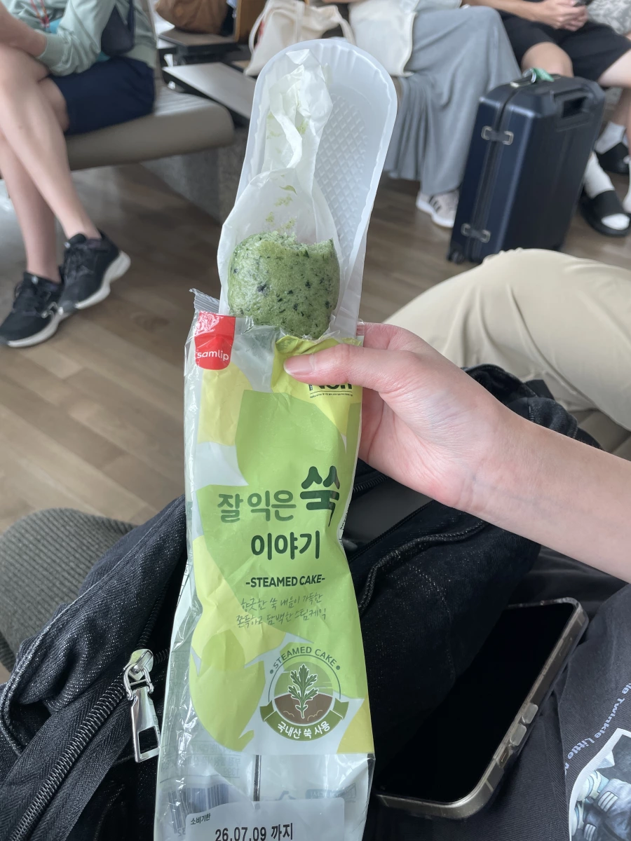 韓國 Samlip 艾草蒸蛋糕