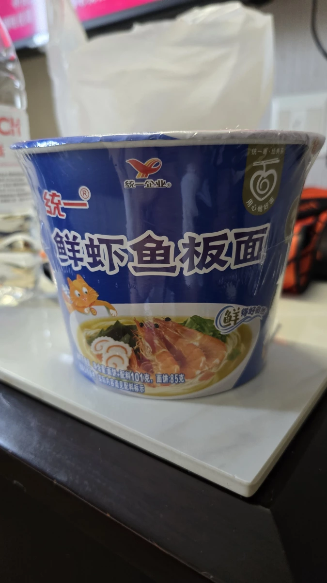 統一鮮蝦魚板麵